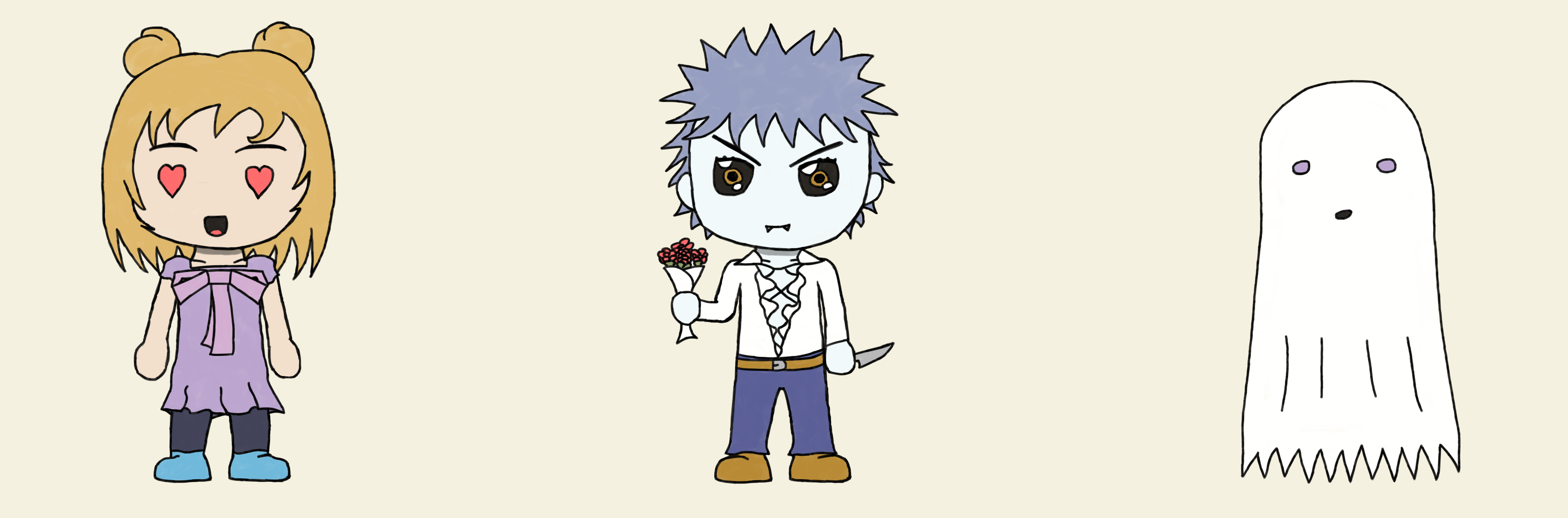 Character archetypes common in Itch VNs